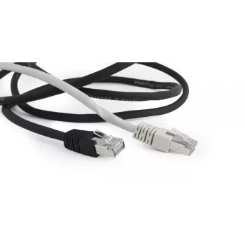 Gembird Cat6a S/FTP patch kábel RJ45, 5 m, čierny, LSZH