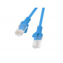 LANBERG Cat5e U/UTP patch kábel RJ45, 2 m, modrý