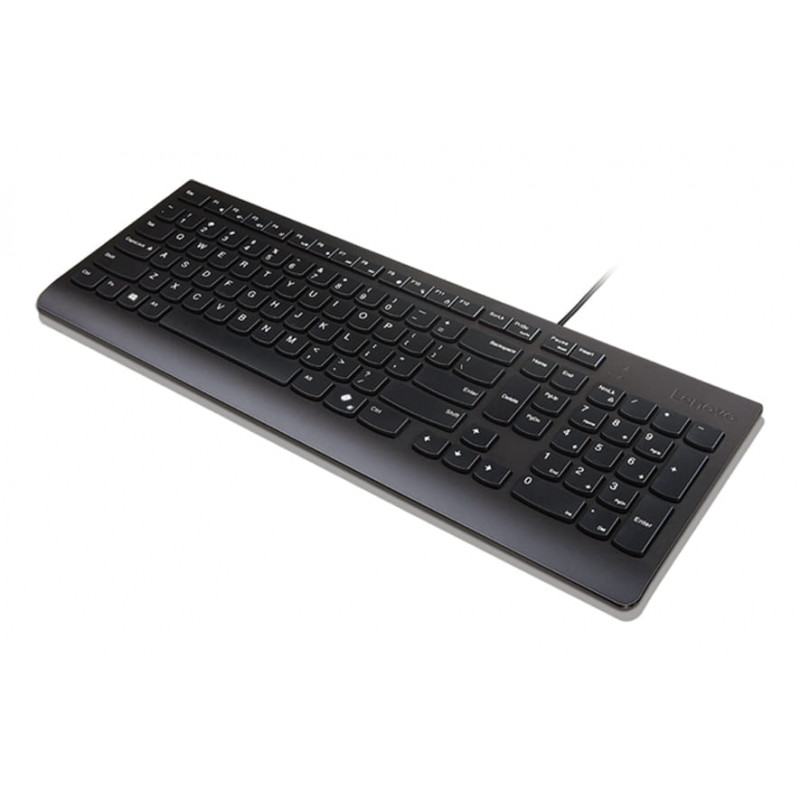 Lenovo Essential káblová klávesnica AI, US-angličtina so symbolom eura