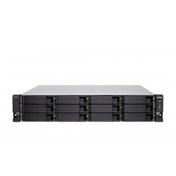 QNAP TS-H1886XU-RP-R2 3U rackový NAS - Intel Xeon D-1622, 16GB DDR4, QuTS hero, bez pevných diskov
