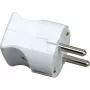 Kopp Schuko konektor samec, jednodielne puzdro, do 3x1,5 mm², 16A, 250V~, IP20 (16731N)