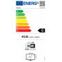 Hisense 75WH80GE 75 inch displej s vysokým jasom pre výklad, 4K UHD, 4000 cd/m², 24/7, Android