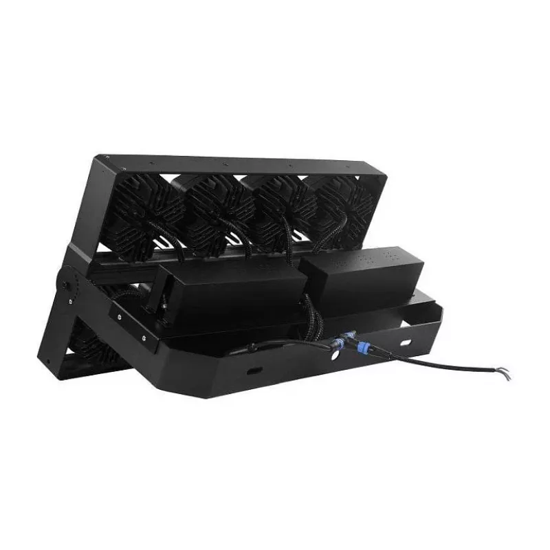 Synergy 21 LED reflektor 800 W, IP67, IK08, hliník, čierna, studená biela (S21-LED-NB00321)