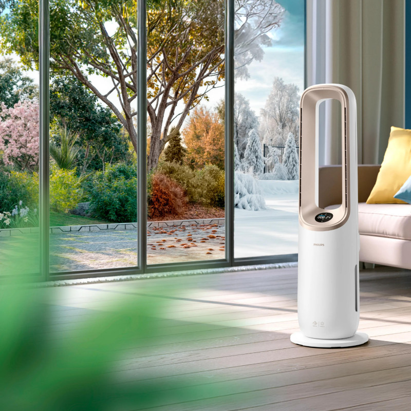 Philips Air Performer 8000 série AMF870/16 3-in-1 čistička vzduchu s funkciou ventilátora a ohrievača