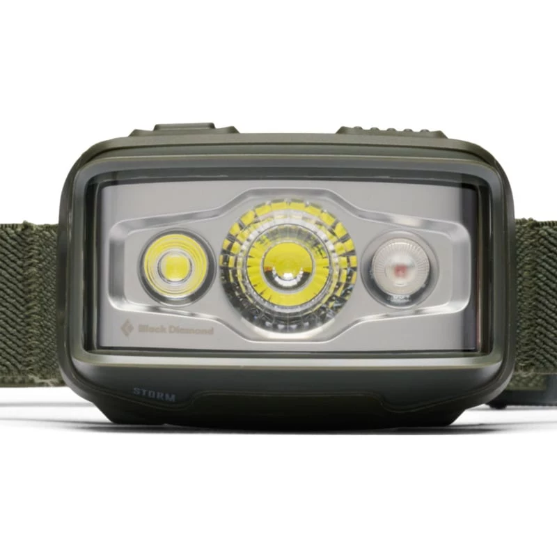 Black Diamond Storm čelová lampa, olivovo zelená