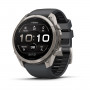 Garmin Fenix 9 Pro – 51mm titán s grafitovým/čiernym silikónovým remienkom smartwatch
