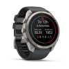 Garmin Fenix 9 Pro – 51mm titán s grafitovým/čiernym silikónovým remienkom smartwatch
