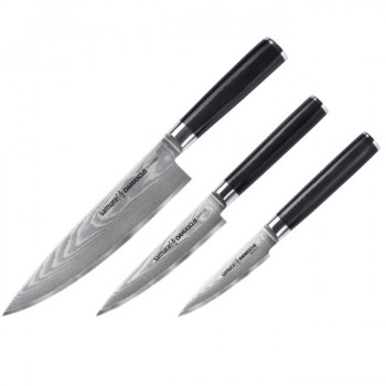SAMURA Damascus sada kuchynských nožov (SD-0220)