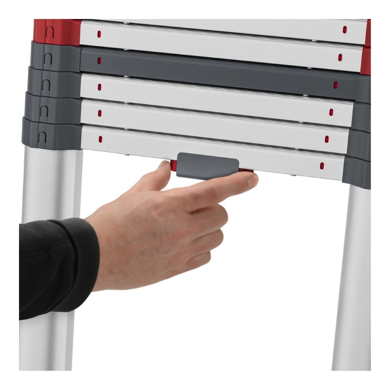 Hailo Flexline T100 teleskopický rebrík, 9 priečok
