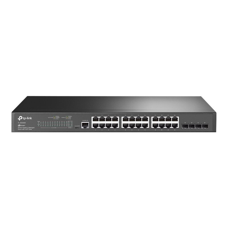 TP-Link Omada SG3428 (JetStream) 24-portový gigabitový switch, 4x SFP, V2.4