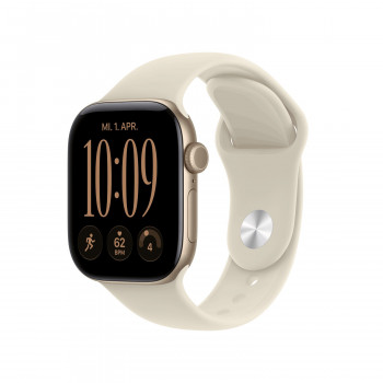 Apple Watch Series 12 (zlatá, hliník, 42 mm, športový remienok Sand M/L)