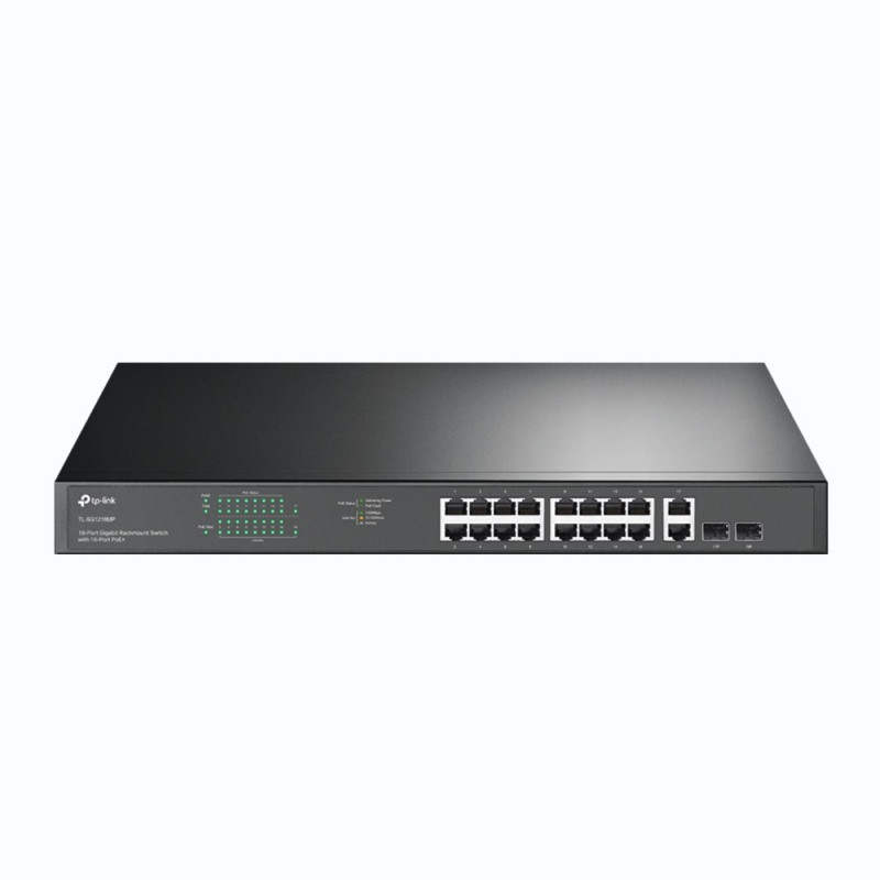 TP-Link switch TL-SG1218MP 18-portový gigabitový PoE V5.4