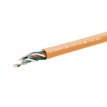 LANVIEW Cat 6 U/UTP LSZH B2ca pevný sieťový kábel