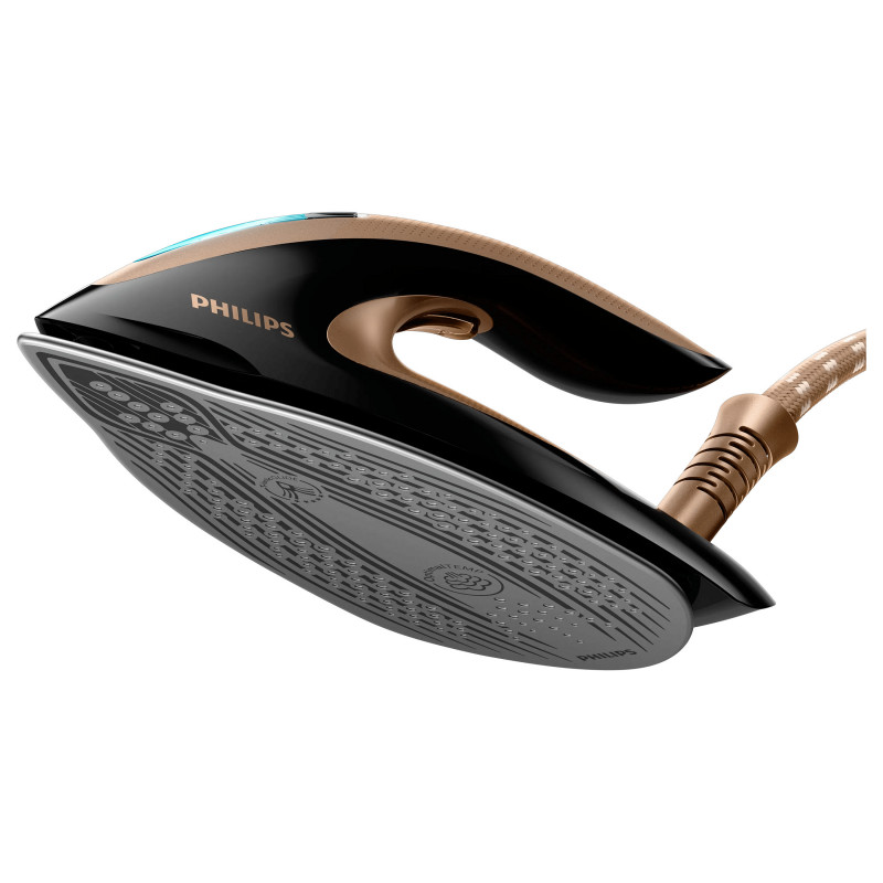 Philips PerfectCare Elite Plus GC9682/80 (čierna/bronzová) parná žehliaca stanica