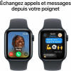 Apple Watch SE (GPS) 40 mm, hliníkové puzdro midnight so športovým remienkom midnight – S/M