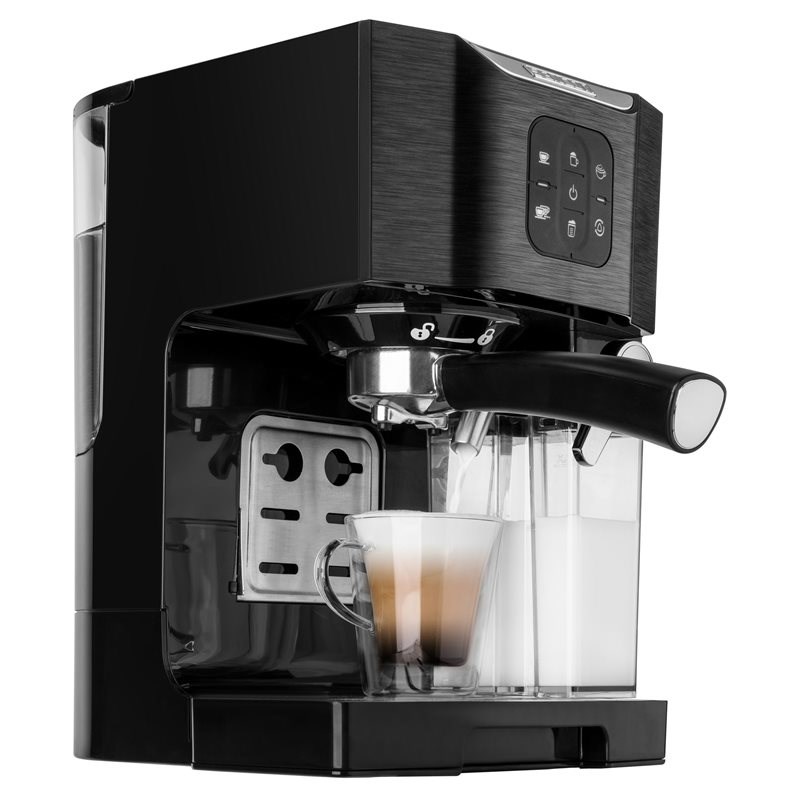 Sencor SES 4040BK poloautomatický kávovar, 1450 W, 20 bar, 1,4 l, čierna