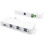 EXSYS EX-1189HMVS-3W rozbočovač USB 3.2 Gen 1 (3.1 Gen 1) Type-B biely