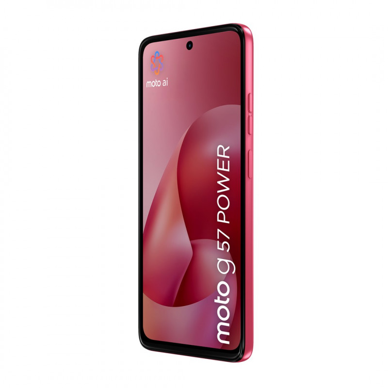 Motorola moto g57 power 5G smartphone 12GB/256GB, 6,72 inch, 7000 mAh, Dual-SIM, Android 16, ružová