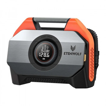 Etenwolf S6 akumulátorová pumpa na pneumatiky, 11,03 bar, 19.200 mAh, oranžová