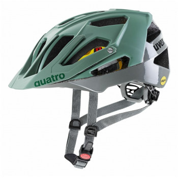 Uvex Quatro CC MIPS MTB prilba, Moos Nashorn (41/3/610/04)