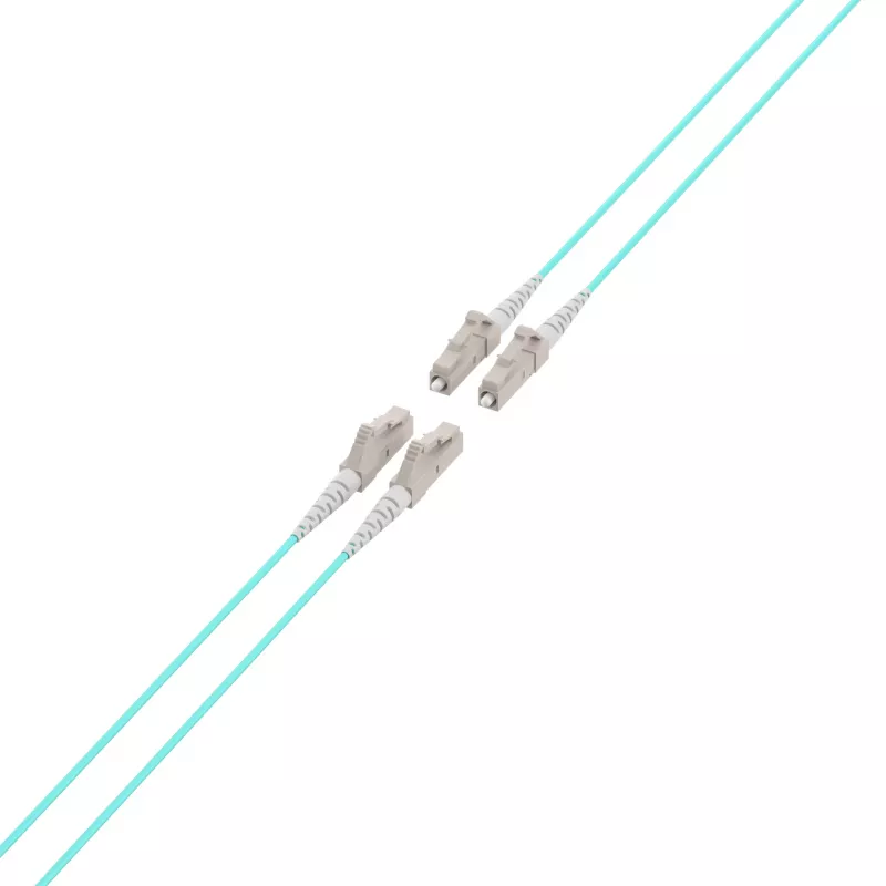 EFB-Elektronik OM3 trunk kábel U-DQ(ZN)BH, 4 vlákna, 1x4 LC-LC, 30 m, Dca, LSZH (O8303S30OM3)