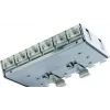 Telegärtner Cat.6A patch rozvádzač (hlboký) pre DIN lištu s TS adaptérom, 6x RJ45 konektor samica (J02021A0055)