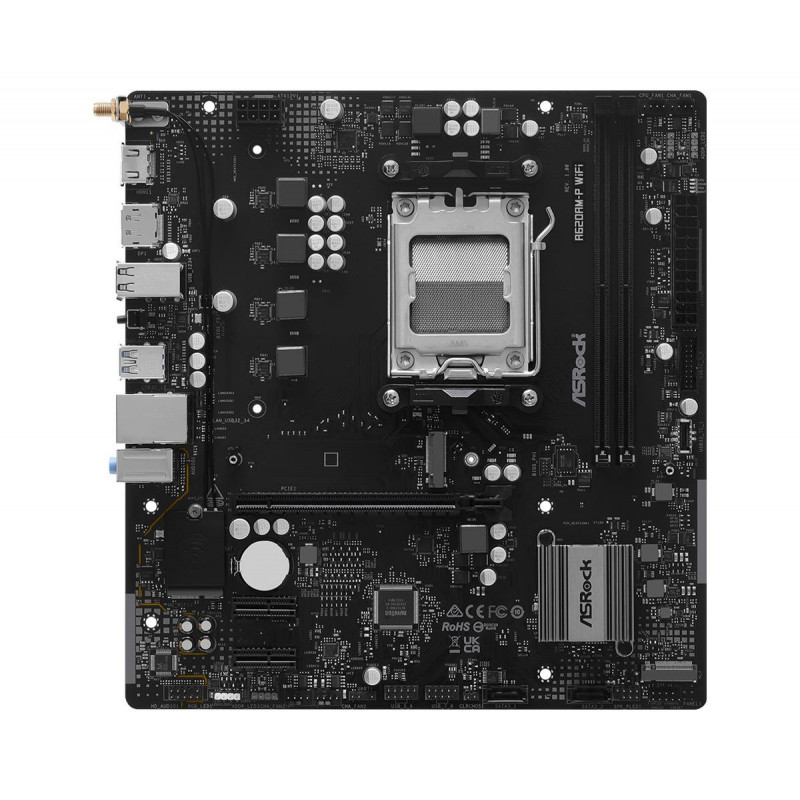 ASRock A620AM-P WIFI základná doska, AMD A620A, socket AM5, microATX