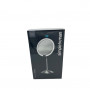 simplehuman skladacie zrkadlo so senzorom, 12 cm, nabíjateľné, brúsená nehrdzavejúca oceľ