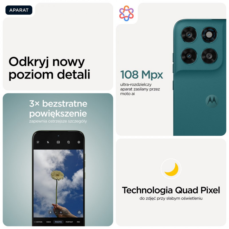 Motorola moto g77 17,3 cm (6,8 inch) Hybrid Dual SIM Android 16.0 5G USB Type-C 8 GB 128 GB 5200 mAh zelený smartphone