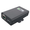 Microconnect POEINJ-60W-USBC gigabitový PoE injektor, IEEE 802.3af/802.3bt, 100 m, čierna