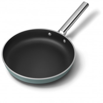 Smeg FPF2802EGM panvica, 28 cm, keramika, rukoväť z nehrdzavejúcej ocele, smaragdovo zelená