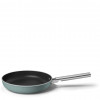 Smeg FPF2802EGM panvica, 28 cm, keramika, rukoväť z nehrdzavejúcej ocele, smaragdovo zelená