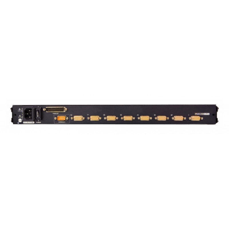 ATEN CL5708M 8-portový 17 palcový LCD KVMP switch, Nordic
