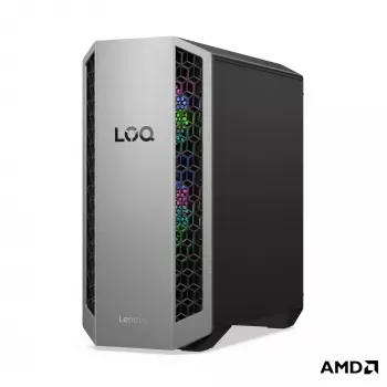 Lenovo LOQ Tower 26ADR10 stolový počítač - AMD Ryzen 7 8745HX, 16GB RAM, 512GB SSD, NVIDIA GeForce RTX 5050 8GB, Windows 11 Home