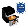 TESLA AirCook DualHeat QD65 XXL digitálna teplovzdušná fritéza s duálnym ohrevom