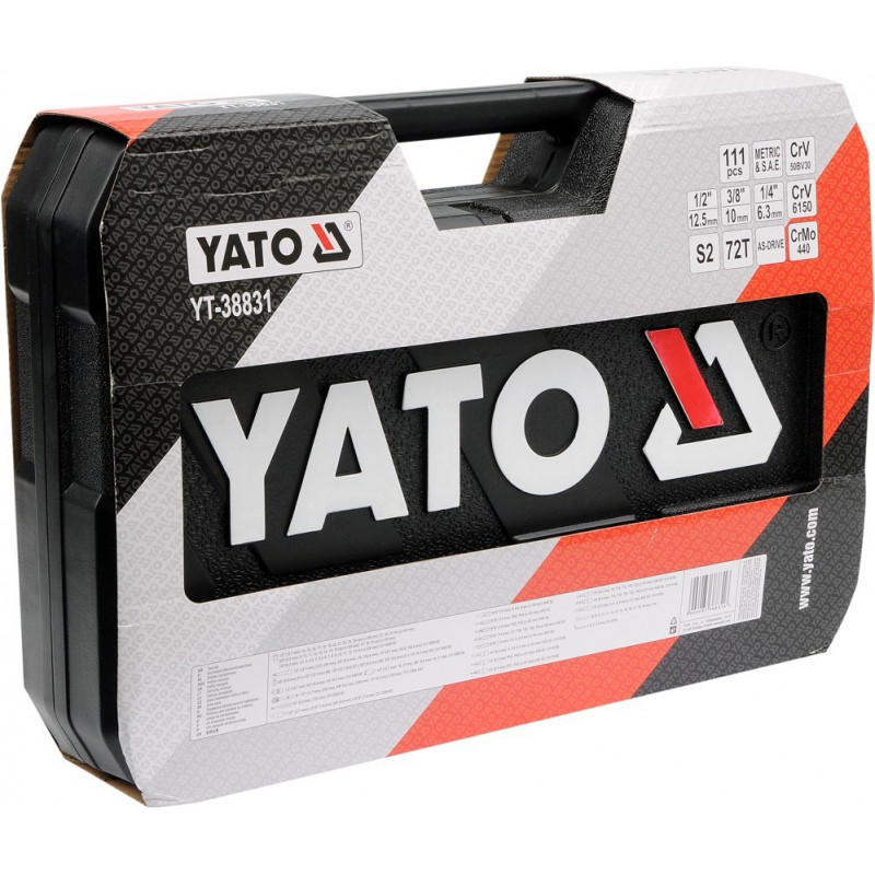 Yato YT-38831 mechanická sada náradia 111 nástrojov