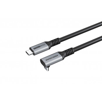 Mercodan zahnutý 90° USB-C kábel, 5 m (580340439)