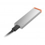 Lenovo PS8S 2TB prenosný externý SSD, USB 3.2 Gen 2, USB-C, Cool Gray (4XB1T88413)