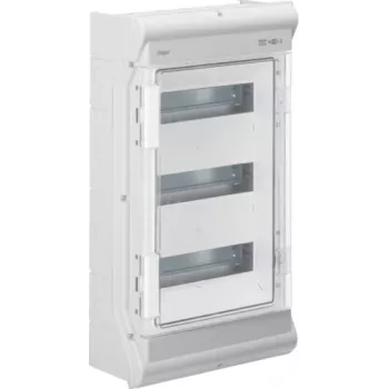 Hager Vector VE312PN rozvádzač, IP65, 3x12 PLE, UV stabilný, LE