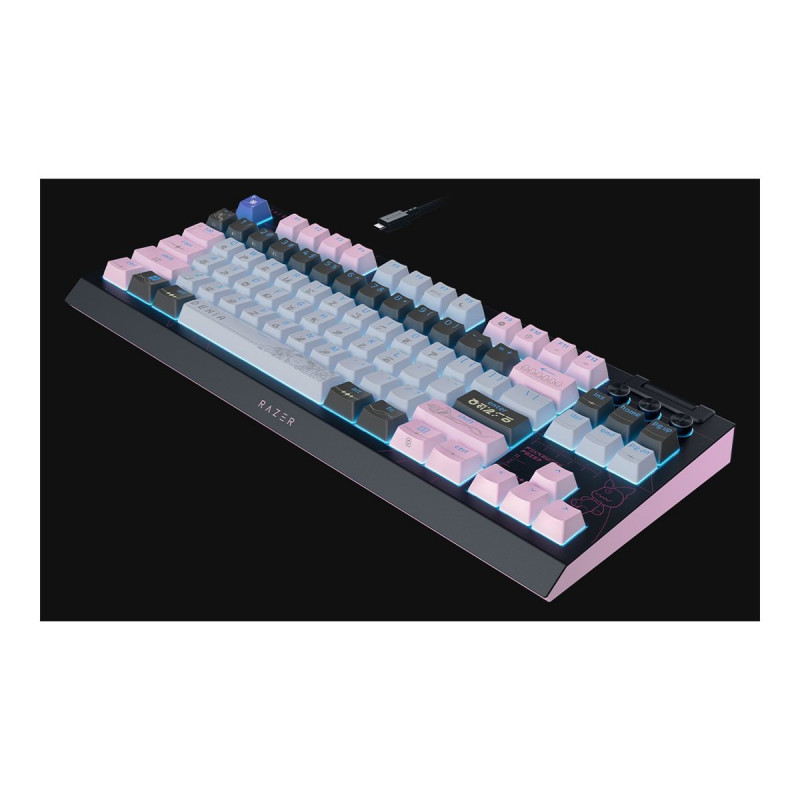 Razer BlackWidow V4 Tenkeyless HyperSpeed Wireless herná klávesnica, US, Orange Switch, Wuthering Waves Edition