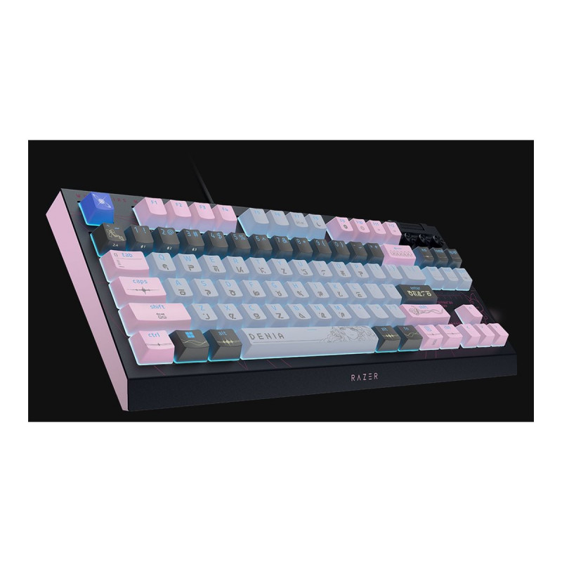 Razer BlackWidow V4 Tenkeyless HyperSpeed Wireless herná klávesnica, US, Orange Switch, Wuthering Waves Edition