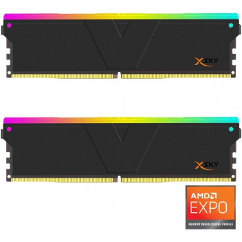 V-Color Manta XSky DDR5-6000 RAM, CL28, EXPO - 32 GB Dual Kit, čierna