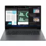 Lenovo V17 G4 IRU 17,3 palca FHD notebook - Intel procesor U300, 8GB RAM, 256GB SSD, bez operačného systému, nemecká klávesnica (QWERTZ)