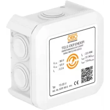 OBO Bettermann TD-2D-V Prepäťová ochrana pre modem/sieť, biela (5081698)