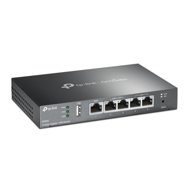 TP-Link ER605 (TL-R605) Gigabit VPN router, čierny