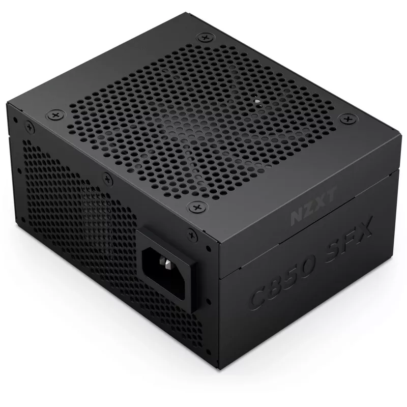 NZXT C850 SFX 850 W napájací zdroj, čierna, 1x 12-Pin High Power GPU, 3x PCIe, káblový manažment (PS-8G1BB-EU)