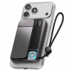 SHARGE ICEMAG 3 powerbank, 10.000 mAh, 25 W Qi2, 35 W USB-C, čierna