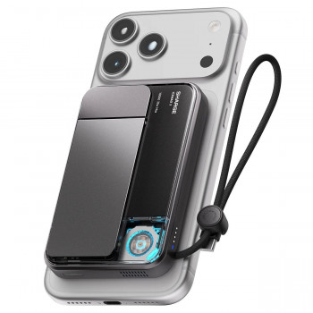 SHARGE ICEMAG 3 powerbank, 10.000 mAh, 25 W Qi2, 35 W USB-C, čierna