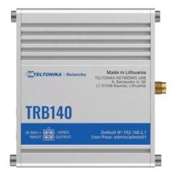 Teltonika TRB140 gateway s puzdrom, UK napájací zdroj (TRB140005000)