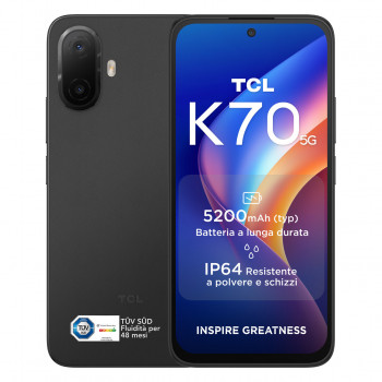 TCL K70 5G 4GB RAM 128GB smartfón - polnočná čierna